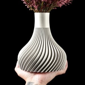 Ridged Vase