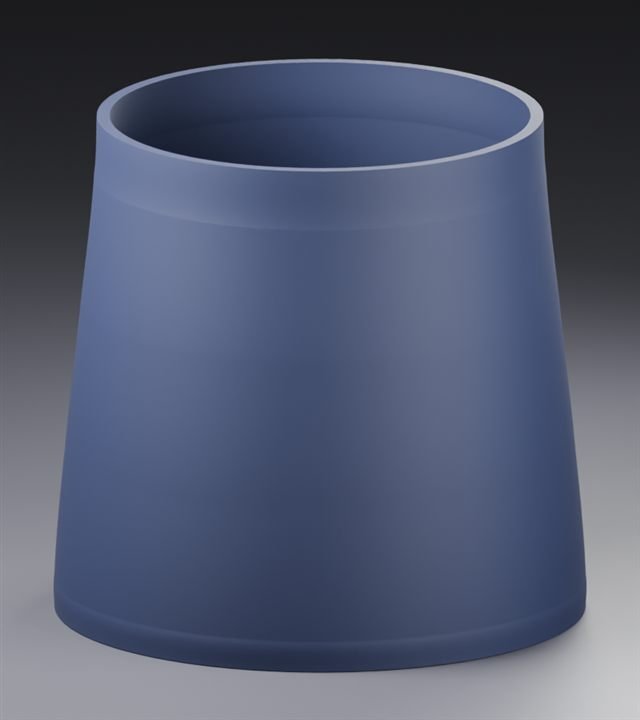 Planter in Matte Navy Blue