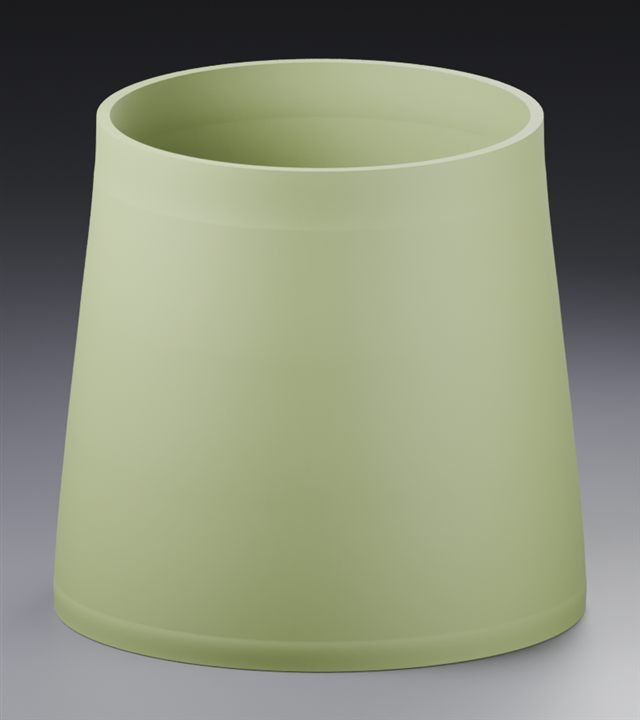 Planter in Matte Olive Green