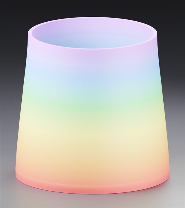 Planter in Matte Rainbow