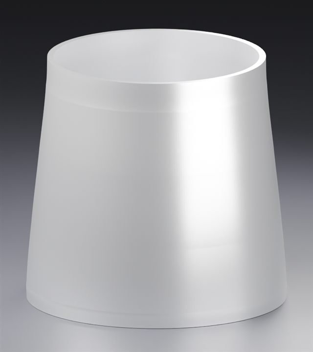 Planter in Silk White